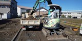 藤枝市内ガス管埋設工事2